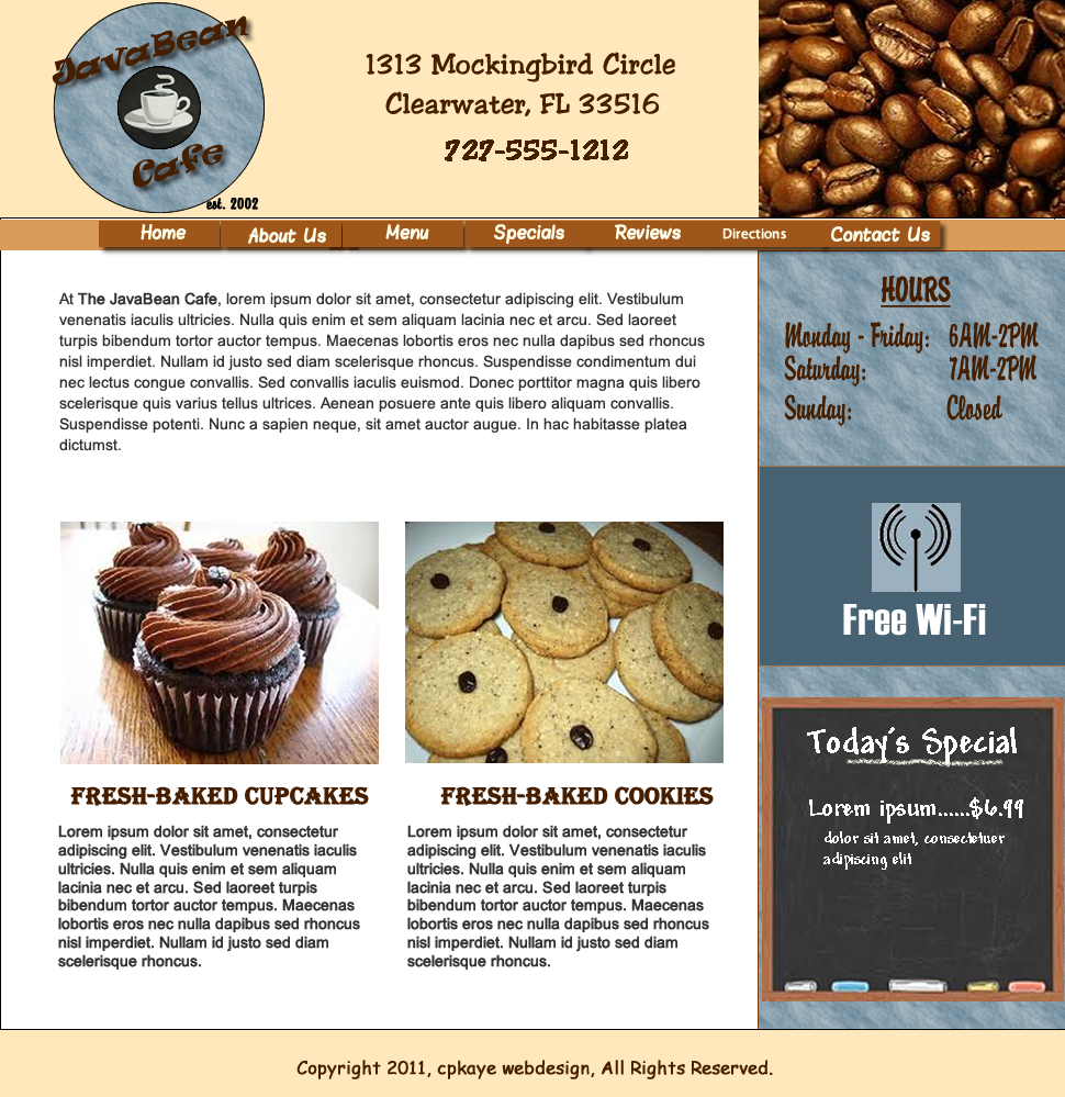 Java Bean Cafe